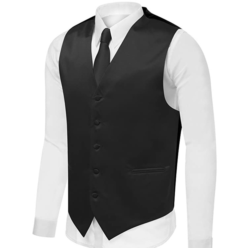 Men’s Tuxedo Vest & Tie